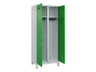 locker voor scheiding van kleding,HxBxD 1950x800x500mm,2vak - 1