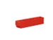stellingbak,HxBxD 81x91x400mm,PP,rood