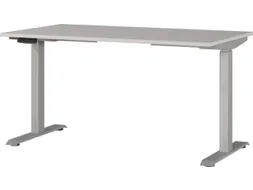 Elektrisch ihv bureau,HxBxD 720-1200x1400x800mm,blad decor kasjmier