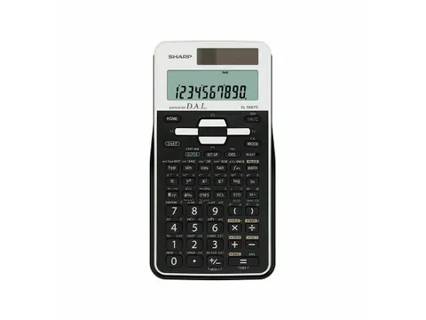 Calculator Sharp-EL506TSBWH zwart-wit wetenschappelijk
