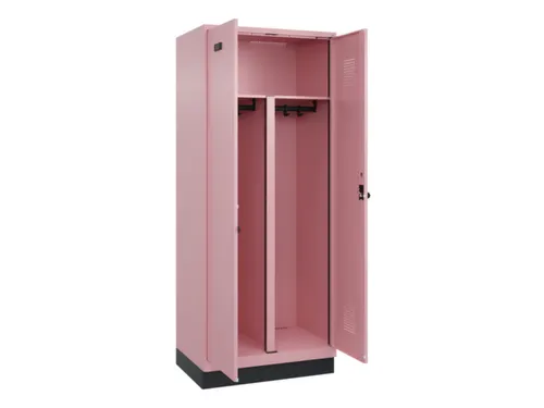 PBM-locker,HxBxD 1950x800x500mm,2vak,vak B 400mm,draaigrendel