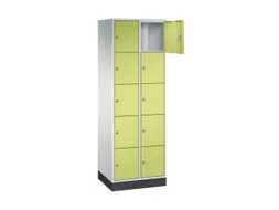 lockerkast,RAL 7035/RDS1108060,HxBxD 1950x620x500mm,2x5vakken