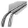 Addit Kabelbeschermer 180cm Recht 432 Zilver