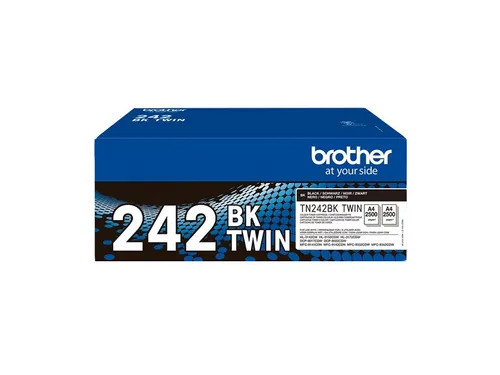 Brother TN-242BK Toner Zwart Dubbelpak TN242BKTWIN