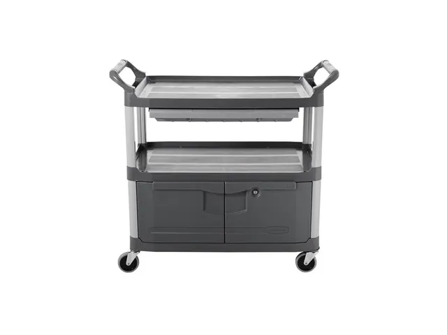 Chariot utilitaire X-tra avec tiroir et armoire Rubbermaid
