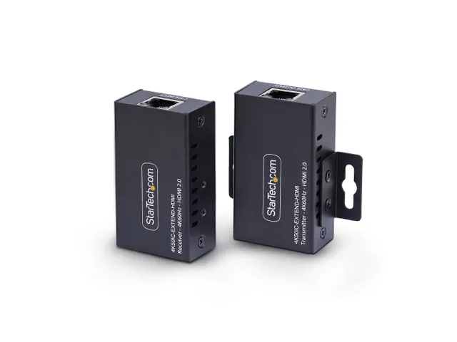 StarTech.com Audio/video extender AV-zender & ontvanger Zwart