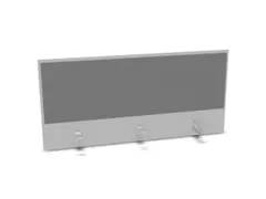 opzetpaneel bureau aanbouw achter MP-lichtgrijs BN8078-grijs 1200mm