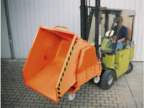 Kiepbak Hxbxd 945x850x1150mm 0.30m³ 163kg Draagverm. 750kg Ral2000