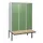 Dubbeldekse dekenkist,HxBxD 1950x1200x815mm,3x2vak.,vak B 400mm