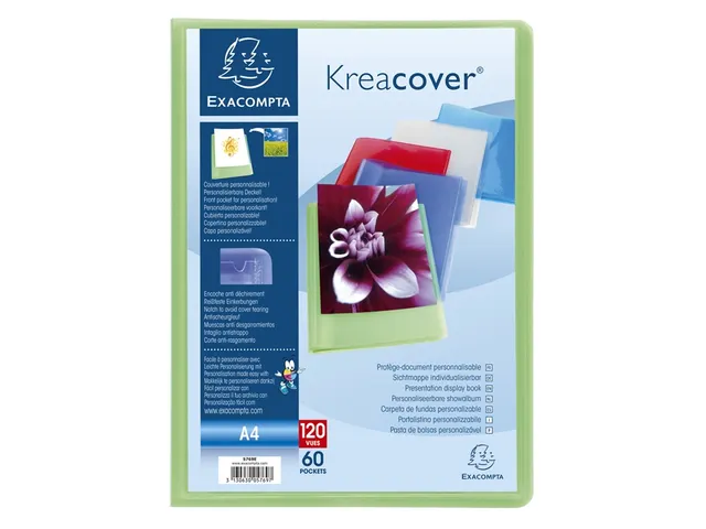 Showalbum A4 60 Tas Kreacover Chromaline Assorti