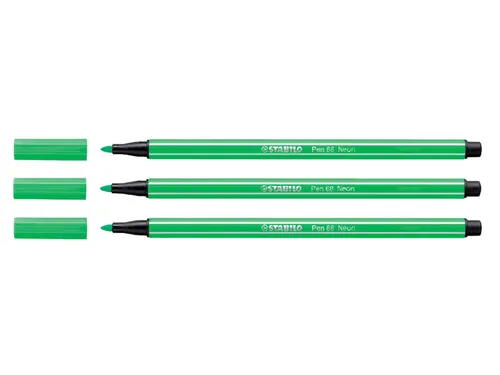 Viltstift STABILO Pen 68/033 medium neon groen