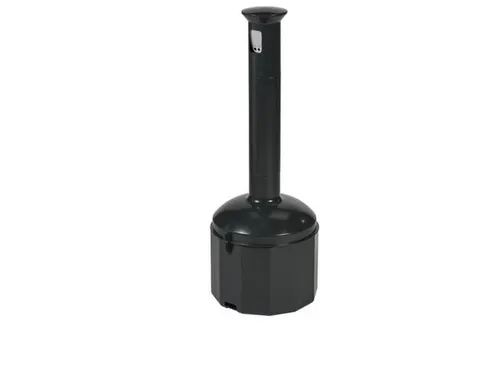 Staande asbak,HxBxD 950x358x328mm,PP,1binnenbak,romp donkergrijs