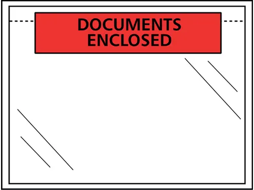 Paklijstenvelop Cleverpack Zelfklevend C6 110x165mm Documents Enclosed