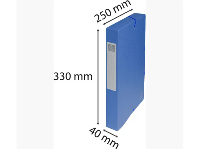 Elastobox Exacompta A4 40mm 600gr assorti karton