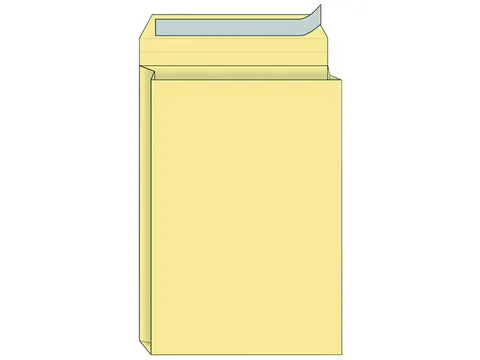 Envelop Quantore Monsterzak 262x371x38mm 170gr Zelfklevend Creme