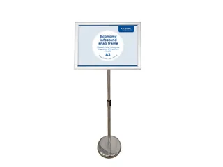Infostandaard Europel Economy 25mm A3 Zilver - 8