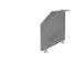 akoestische middenwand,HxBxD 500x735x25mm,geluidabsorberend vlies