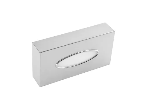 Facial Tissue Dispenser RVS Hoogglans