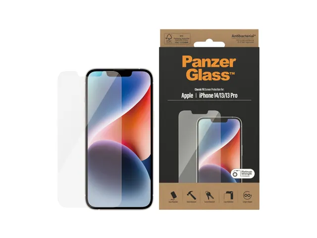 PanzerGlass Screen Protector iPhone 14 | 13 | 13 Pro | 16e | Classi