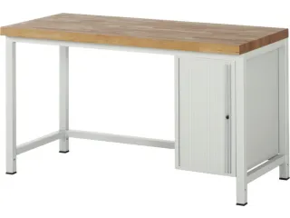pc-roldeurkast,v. werkbank,HxBxD 620x360x650mm,kabeldoorvoer - 4
