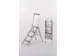 Veiligheids-vouwtrap Aluminium Platform 4treden Beugel Traanplaat
