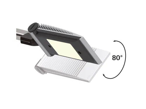 Bureaulamp LED MAULprimus, colour vario Zilver Dimbaar