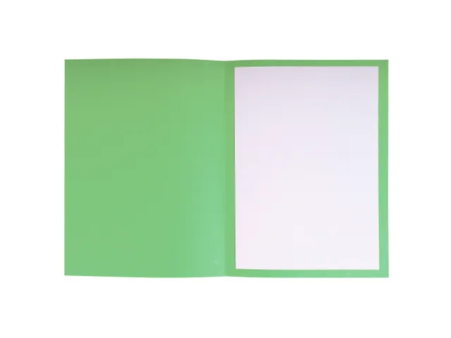 Pleidooimappen Voor/Tegen Versterkt Karton 25x32cm Groen