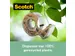 Ruban adhésif Scotch Magic 919 19mmx20m transparent avec dévidoir re