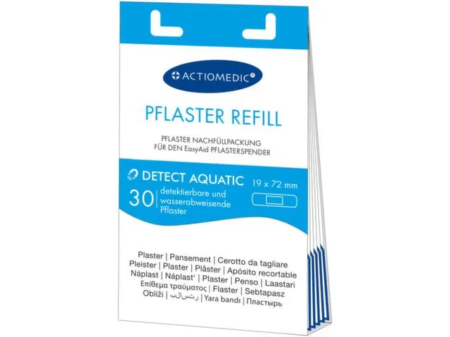 Reservevulling,V. Pleisterdispenser,30X Waterafstotend