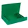 Elastomap met 3 kleppen glanskarton 600gm² - A3-Groen
