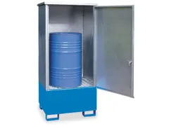 Vatenkast Staal Hxbxd 1900X900X750Mm 1X200L Opvangvol. 220L