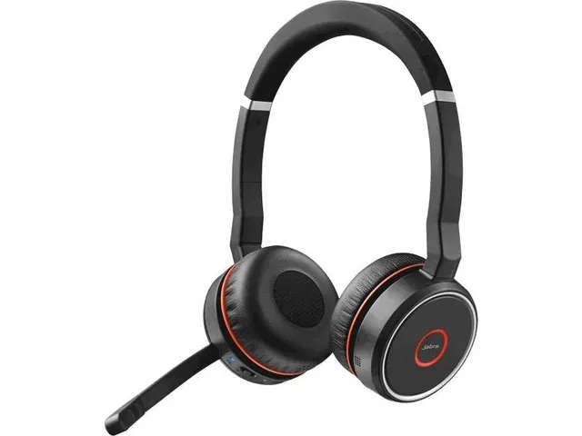 Jabra Evolve 75 UC Bluetooth Headset Met Laadstation