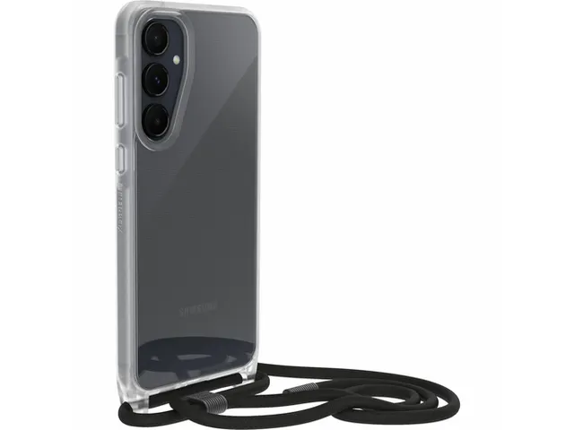 React Necklace Hoesje met koord Galaxy A55 5g transparant