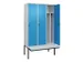 locker voor scheiding van kleding,HxBxD 2120x1200x815mm,3vak