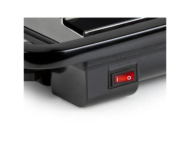 Multifunctionele Contactgrill Inox Zwart