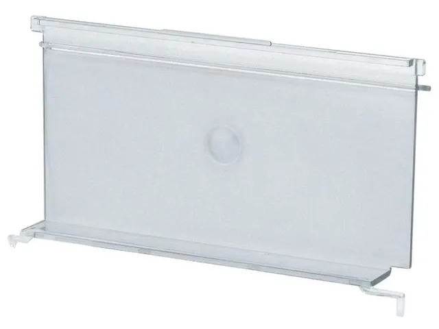 Visières Pour Bacs À Bec Eco Pp Pour Bacs Hxl 200X213Mm Transparente