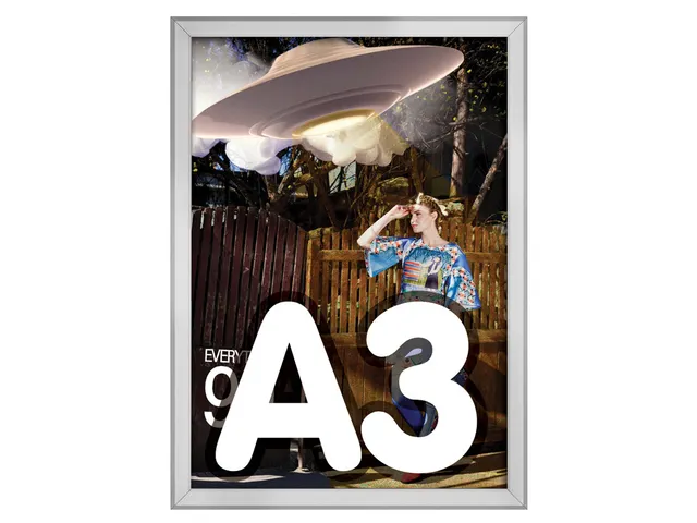 Kliklijst Economy A3 25mm Aluminium Voor Buiten en Binnen