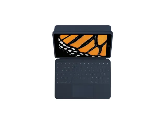 Rugged Combo 3 Toetsenbord/hoes iPad (7th, 8th) Azerty FR blauw