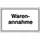 aanwijzingsbord,Goederenontvangst,PVC,om te verlijmen,HxB 150x250mm