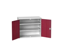 universele kast,HxBxD 900x1050x550mm,2xStalen bodem,draaigrendelslot