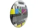 Wandklok Nextime Dia. 35cm Bol Glas Multi-color 'testpage Dome'