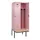 locker met bank,voor scheiding van kleding,HxBxD 2120x800x815mm,2vak