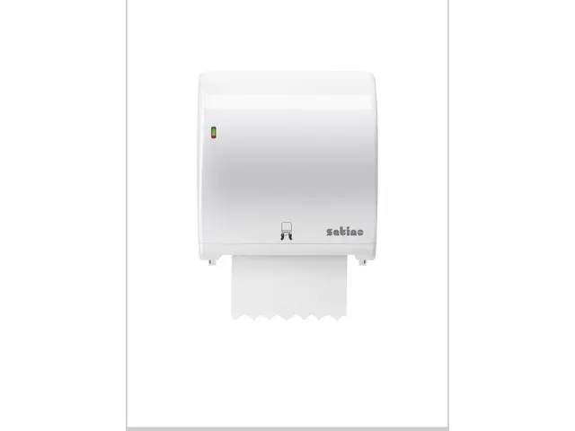 Handdoekroldispenser Satino AutoCut PT1 midi wit 331520