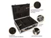 Valise à Outils En Aluminium - 455x330x152mm - 22,8 L - Noir