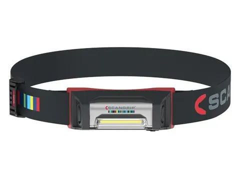 hoofdlamp,COB-LED,25-250lumen,hoofdband,sensor,straalhoek 120 °,accu