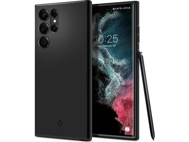 Samsung Galaxy S22 Ultra Hoesje Back Cover Zwart