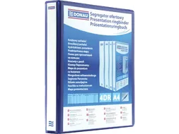 ringmap PP 4-rings D-mech 25mm blauw