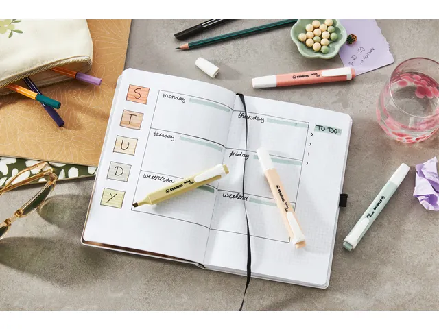 Markeerstift STABILO Swing cool nature colors aardegroen