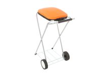 Afvalzakhouder Move & Up Oranje 120 Liter zakken Verrijdbaar