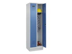 locker,HxBxD 1950x600x500mm,2vak,vak B 300mm,cil.-slot,sokkel